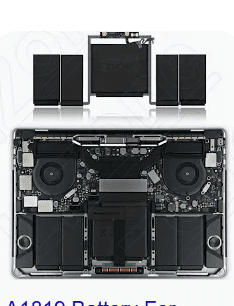 MacBook Pro A1706 Battery Model, Part Number: A1819